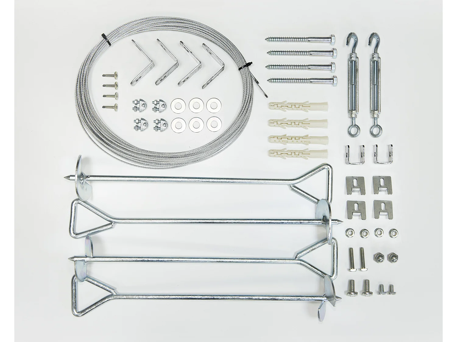 Canopia Kit d'ancrage pour serre et abri de jardin