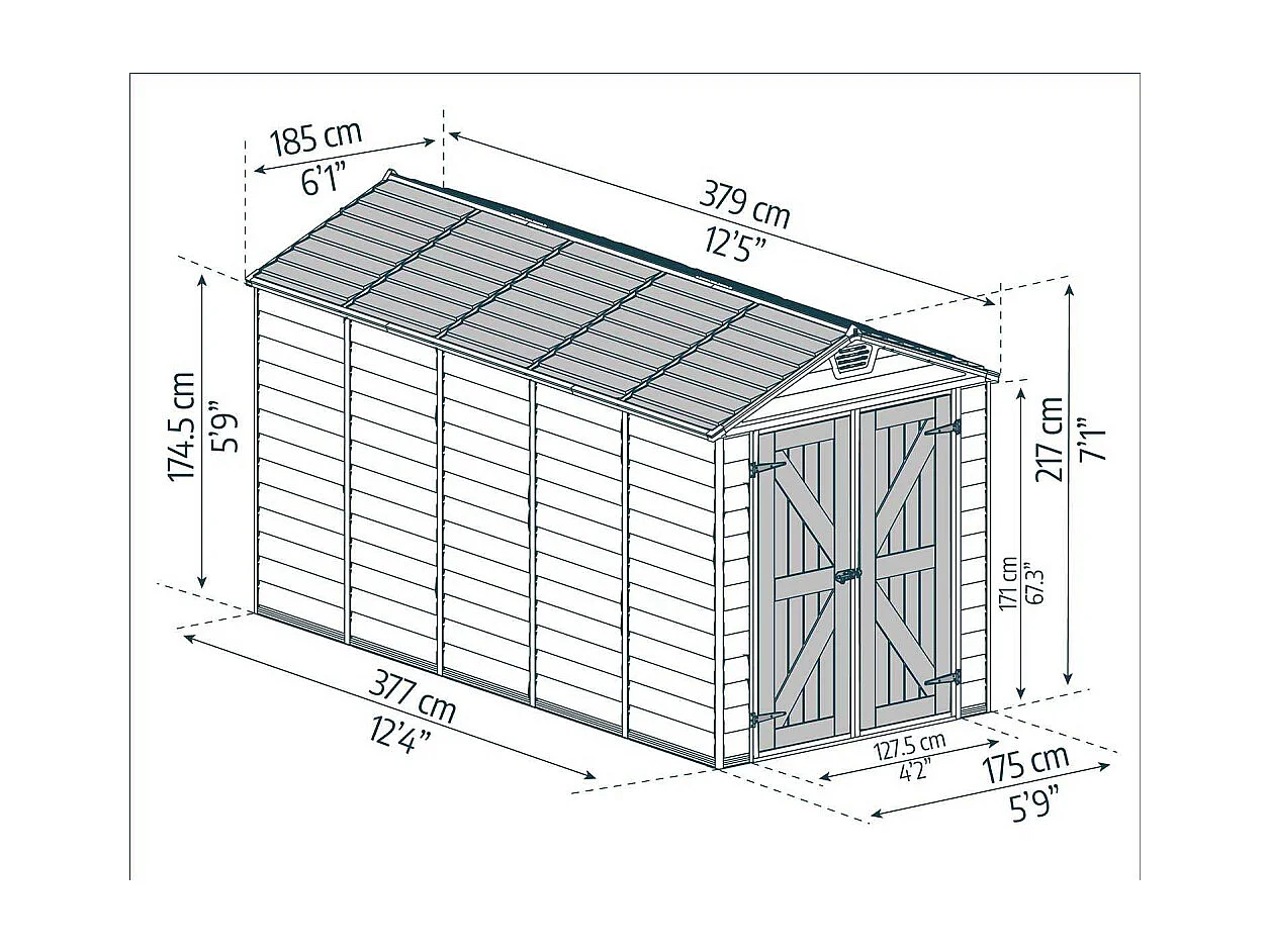 Canopia Skylight Abri de jardin