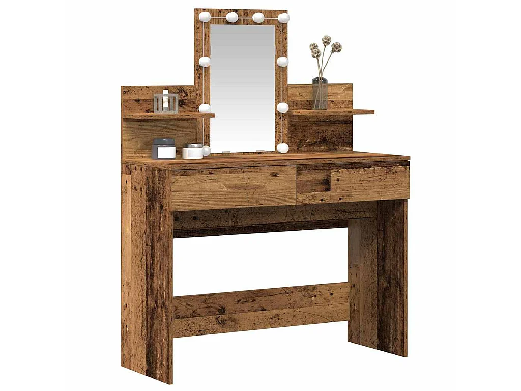 Coiffeuse avec tiroir Bois ancien 100 x 40 x 130 cm
