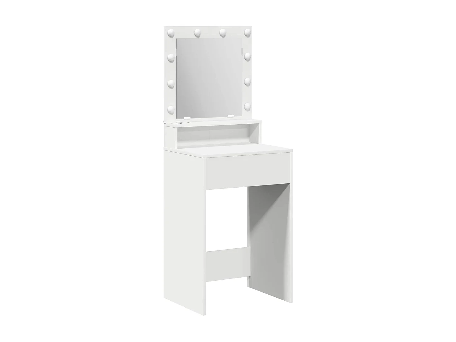 Coiffeuse Blanc 50 x 41 x 135 cm Bois d'ingénierie