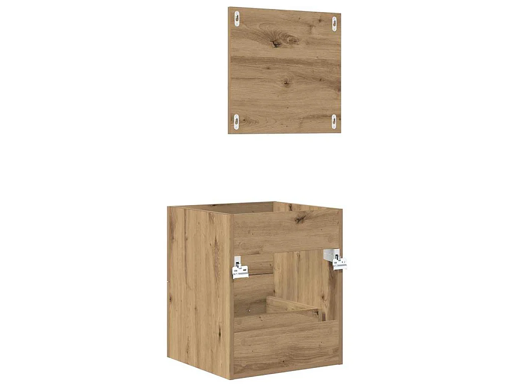 Ensemble de meubles de salle de bain marron 41 x 38,5 x 48 cm