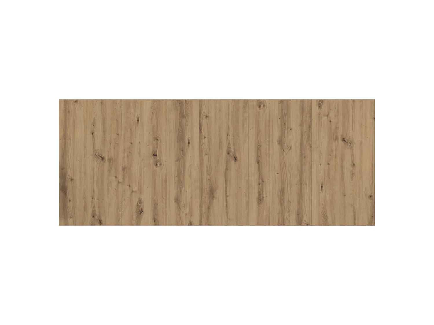 Cabecero con mueble, 3 piezas, tablero de madera de ingeniería, roble artisan