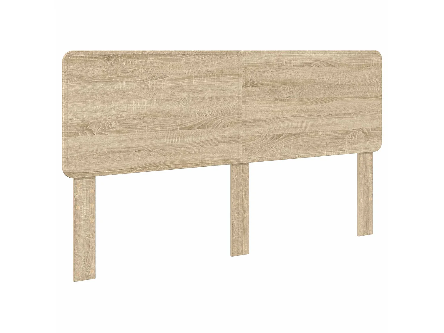 Estructura de cama de madera maciza de pino, 200 × 200 cm