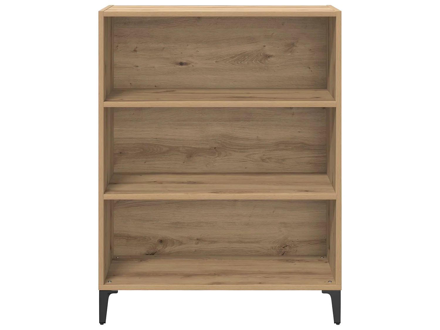 Buffet chêne artisanal 69,5 x 32,5 x 90 cm panneau de bois