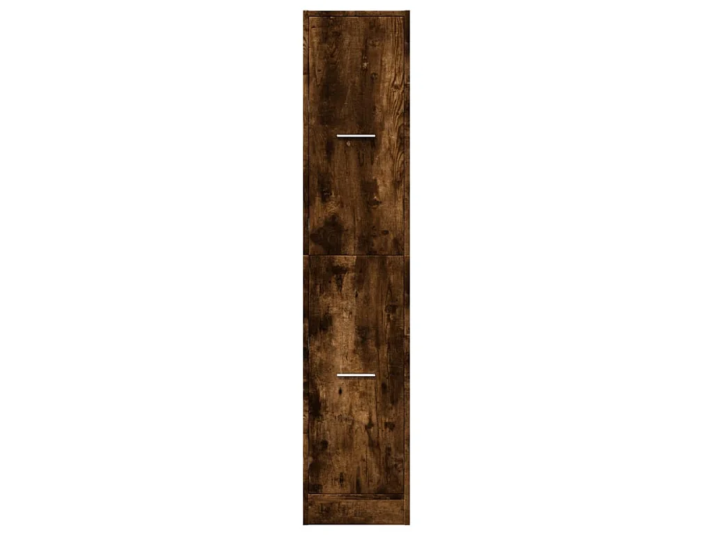 Armario botiquín de tablero de madera, roble, 30 × 41 × 144,5 cm