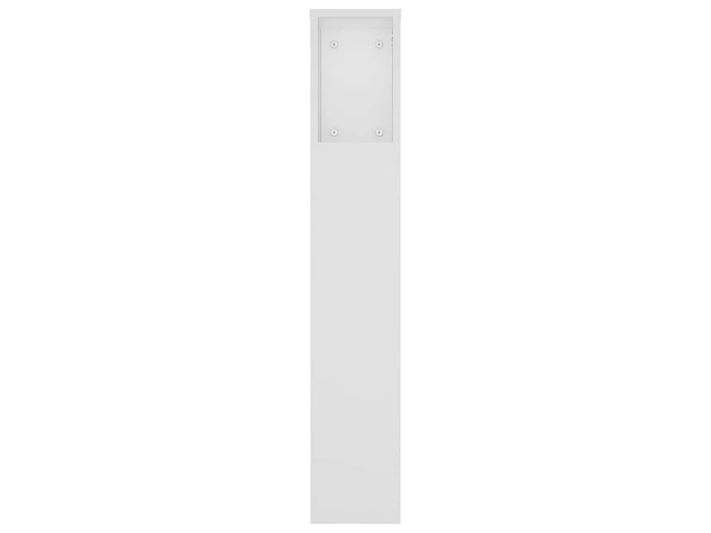 Tête de lit armoire blanche 180 x 18,5 x 104,5 cm