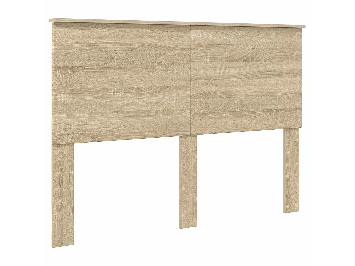 Estructura de cama de madera maciza de pino, 160 × 200 cm
