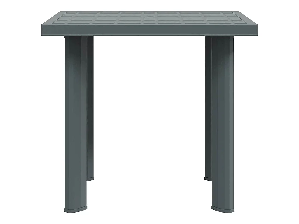 Table verte 80 x 75 x 72 cm en plastique