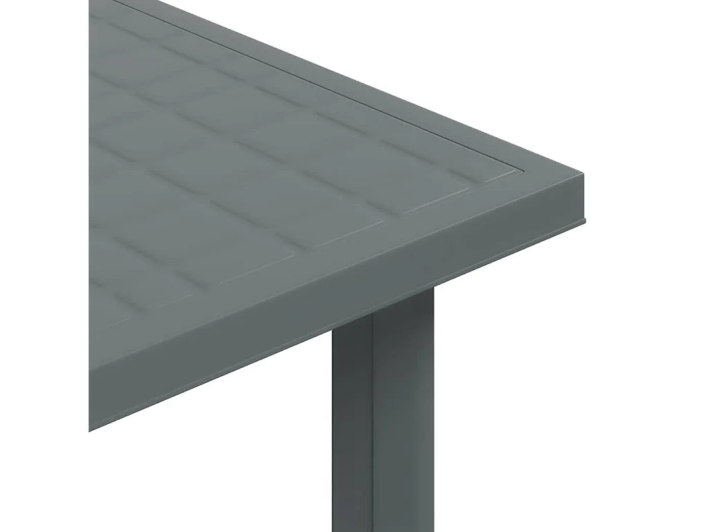 Table verte 80 x 75 x 72 cm en plastique