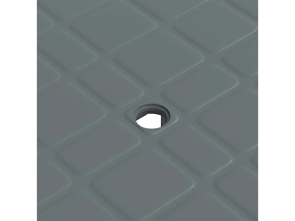 Table verte 80 x 75 x 72 cm en plastique
