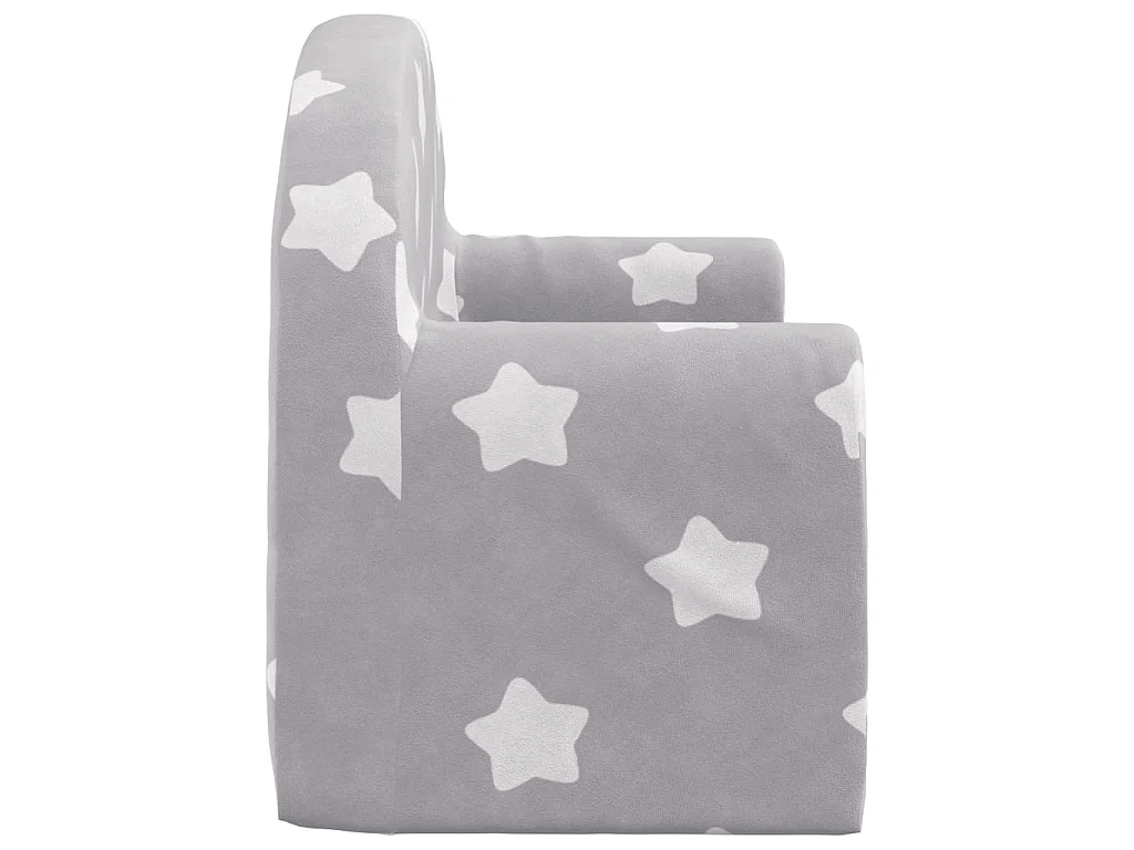 Canapé d'angle droit 3 places convertible avec rangement en velours gris clair LUNA