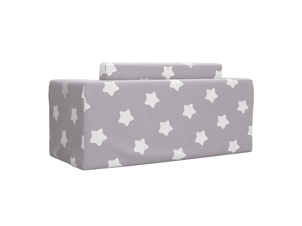 Canapé d'angle gauche 3 places convertible avec rangement en velours gris clair LUNA