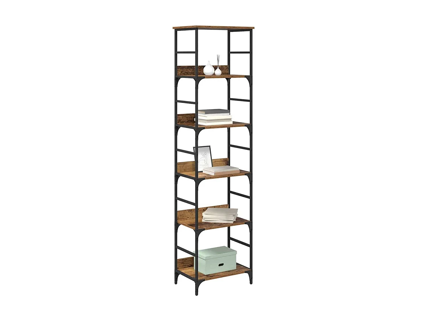 Estante de libros Madera vieja 50 x 33 x 188,5 cm