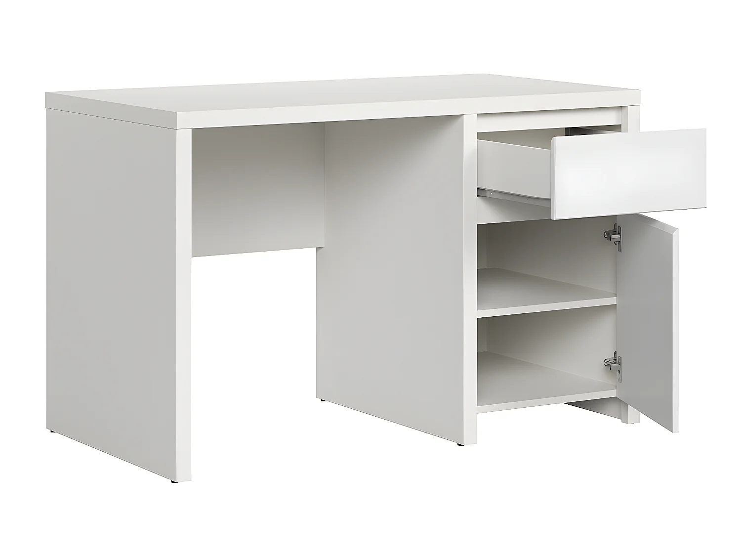 Escritorio 1 puerta 1 cajón Soren Blanco