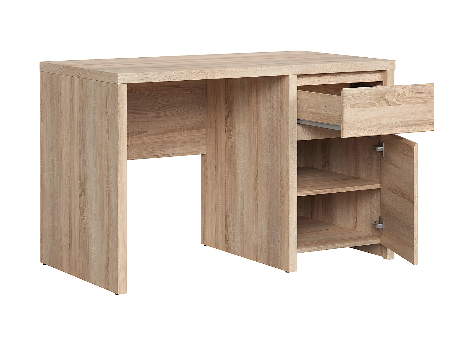 Schreibtisch 1 Tür 1 Schublade Soren Holz