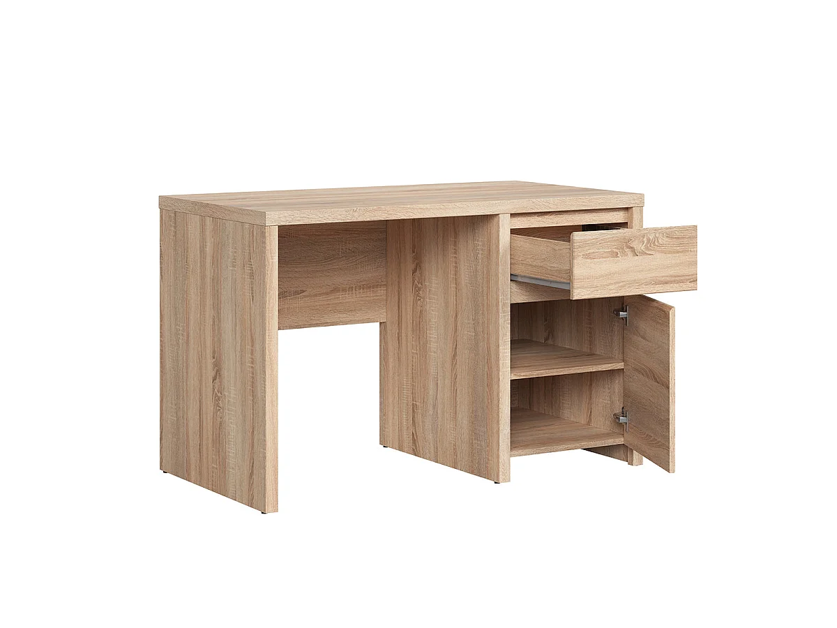 Bureau 1 porte 1 tiroir Soren Bois