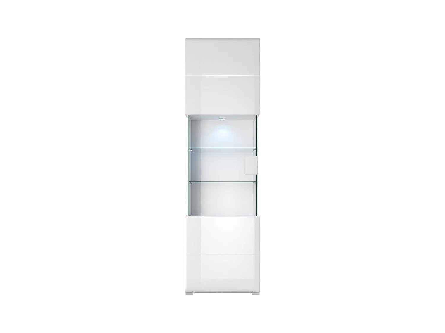 1-deurs vitrine met LED Jules White