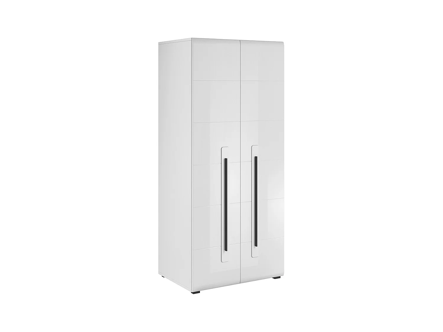 Szafa TULSA 2D biała połysk