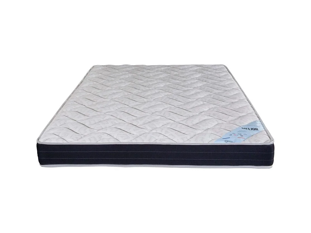 Matelas 140x190 Melior - Mousse - Hauteur 20 cm - 3 zones - Soutien ferme