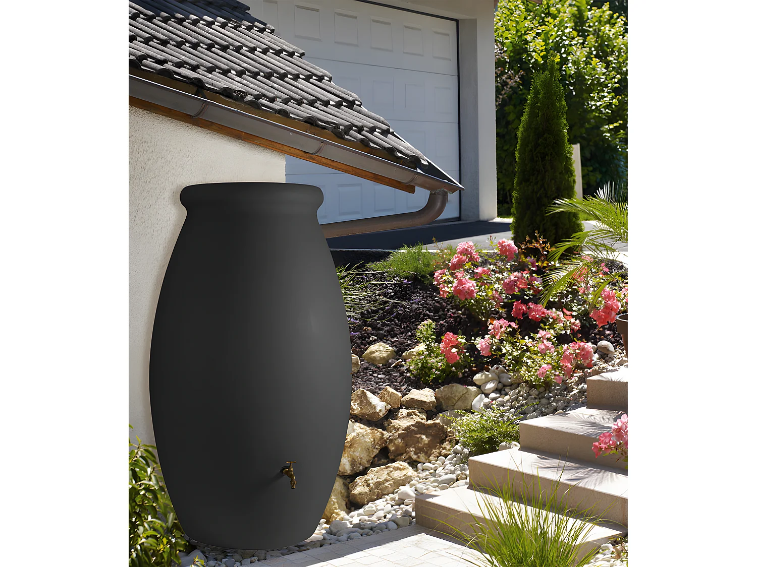 Récupérateur D'eau Mural 500l Jarre