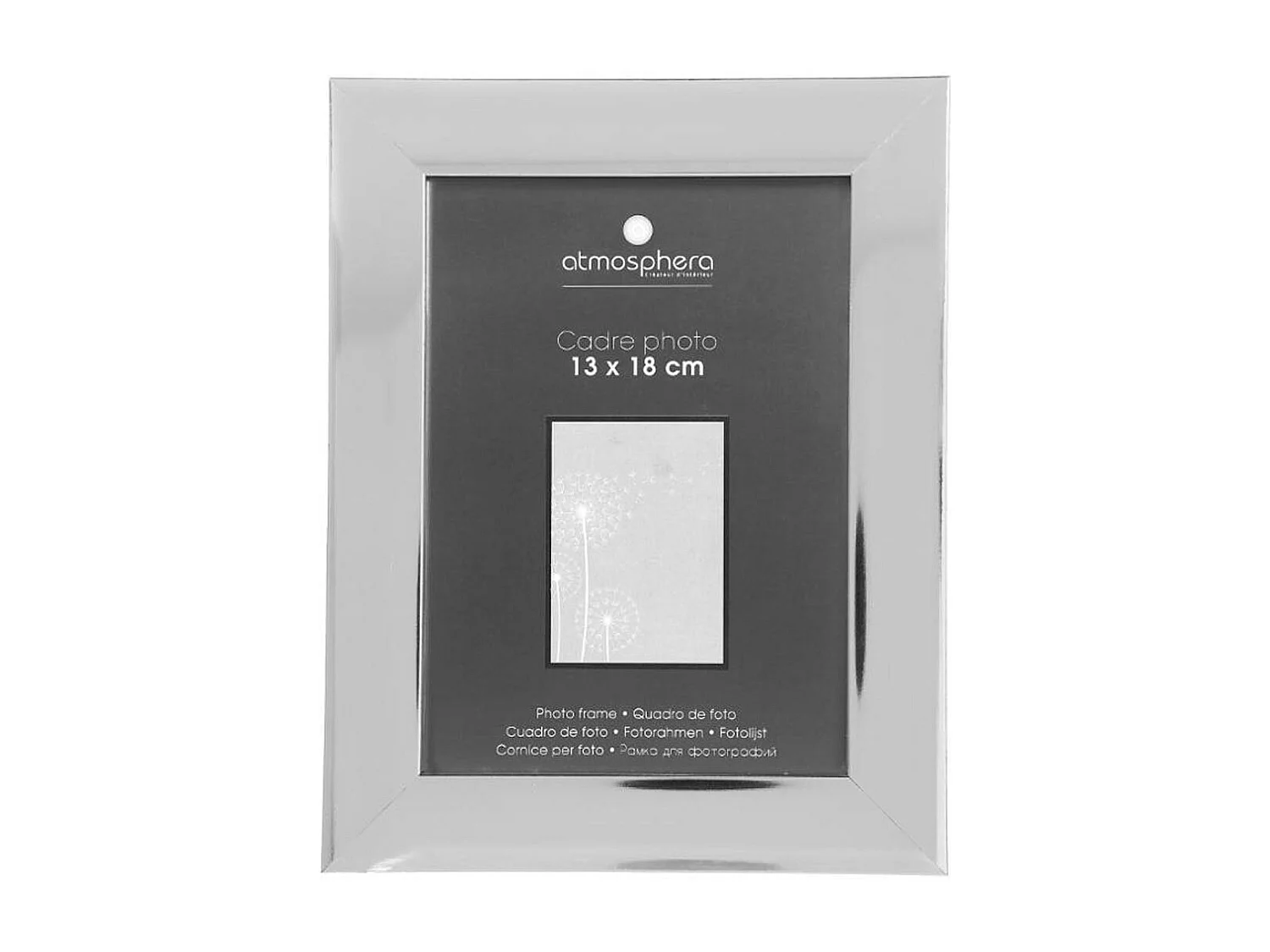 Cadre photo Argent pour Photo 13 x 18 cm