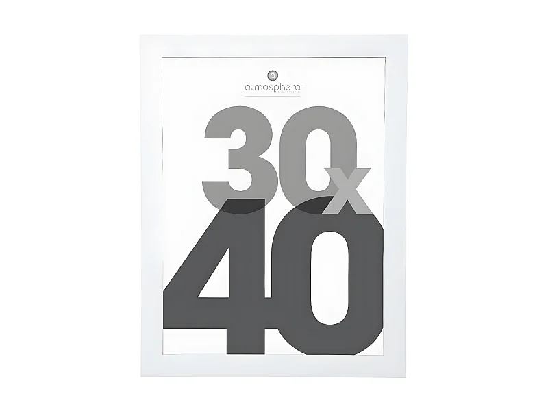 Cadre photo Blanc pour Photo 30 x 40 cm