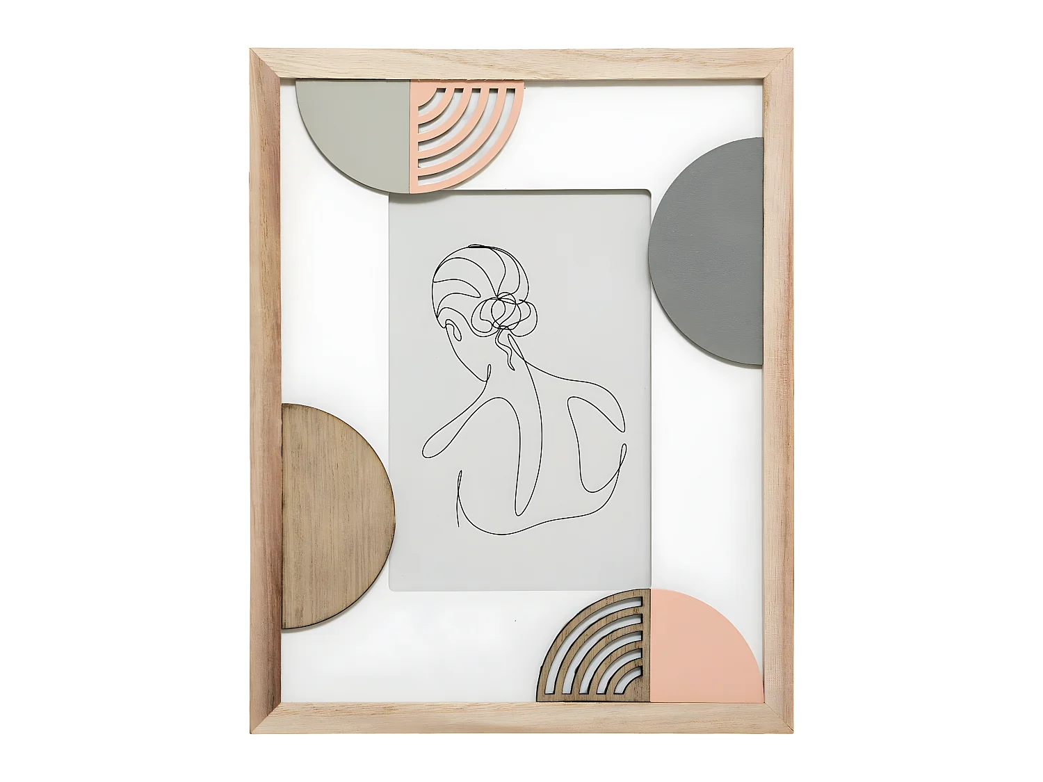 Cadre Photo en Bois et Verre  pour Photo 10 x 15 cm