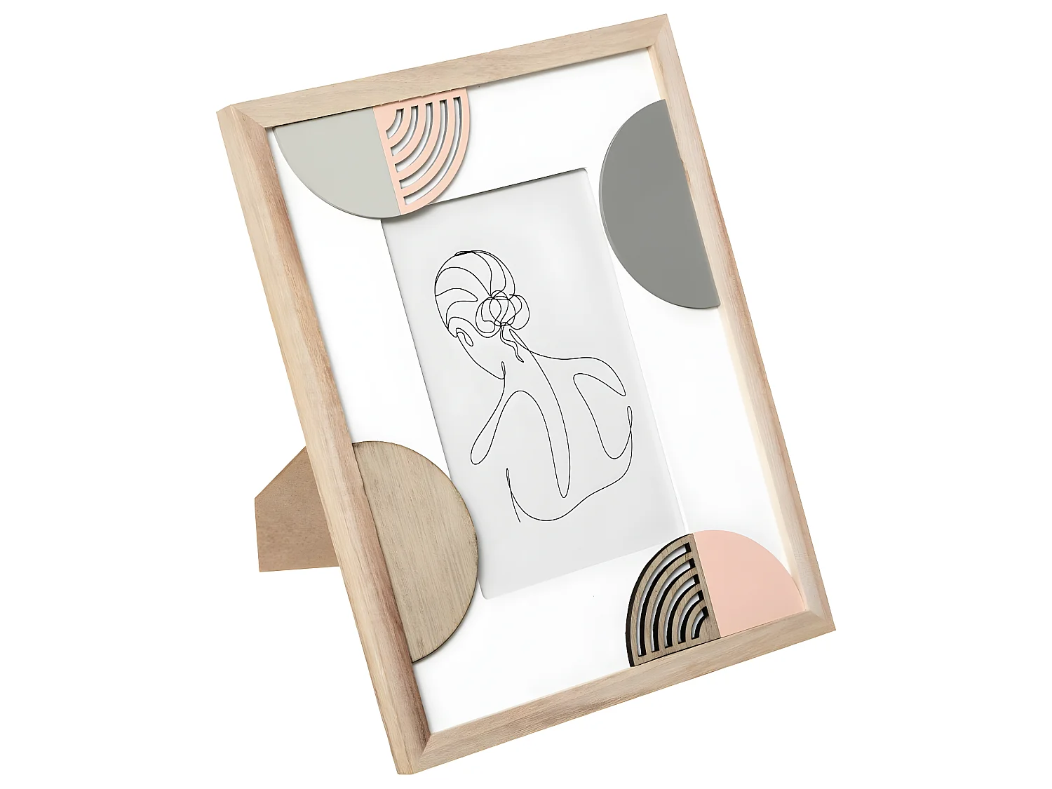 Cadre Photo en Bois et Verre  pour Photo 10 x 15 cm