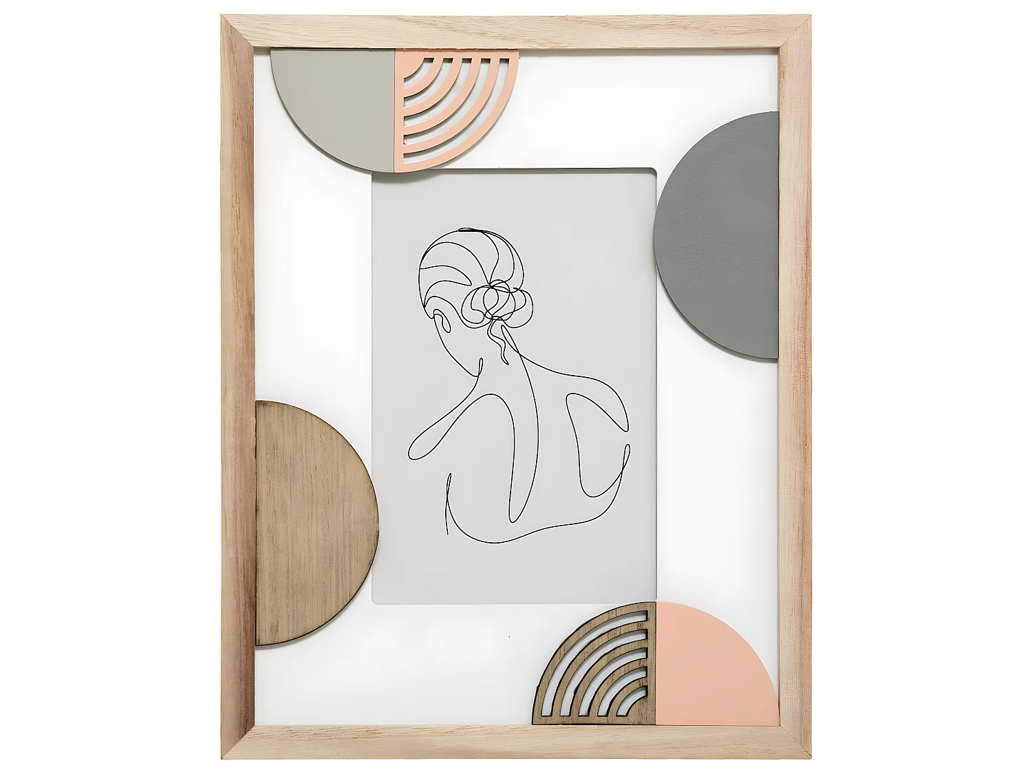 Cadre Photo en Bois et Verre  pour Photo 10 x 15 cm