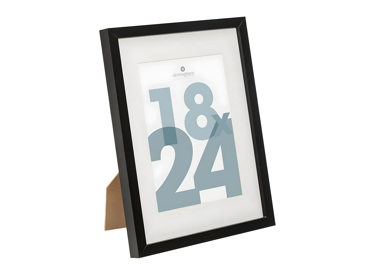 Cadre photo en Bois Noir pour Photo 18 x 24 cm