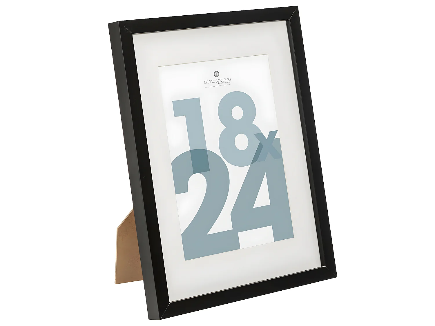 Cadre photo en Bois Noir pour Photo 18 x 24 cm