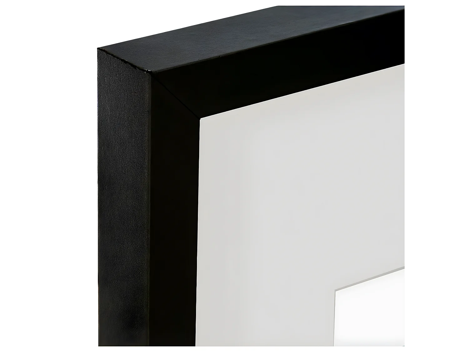 Cadre photo en Bois Noir pour Photo 18 x 24 cm