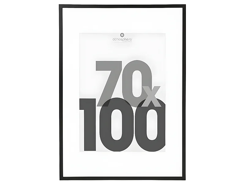 Cadre Photo Noir pour Photo 70 x 100 cm
