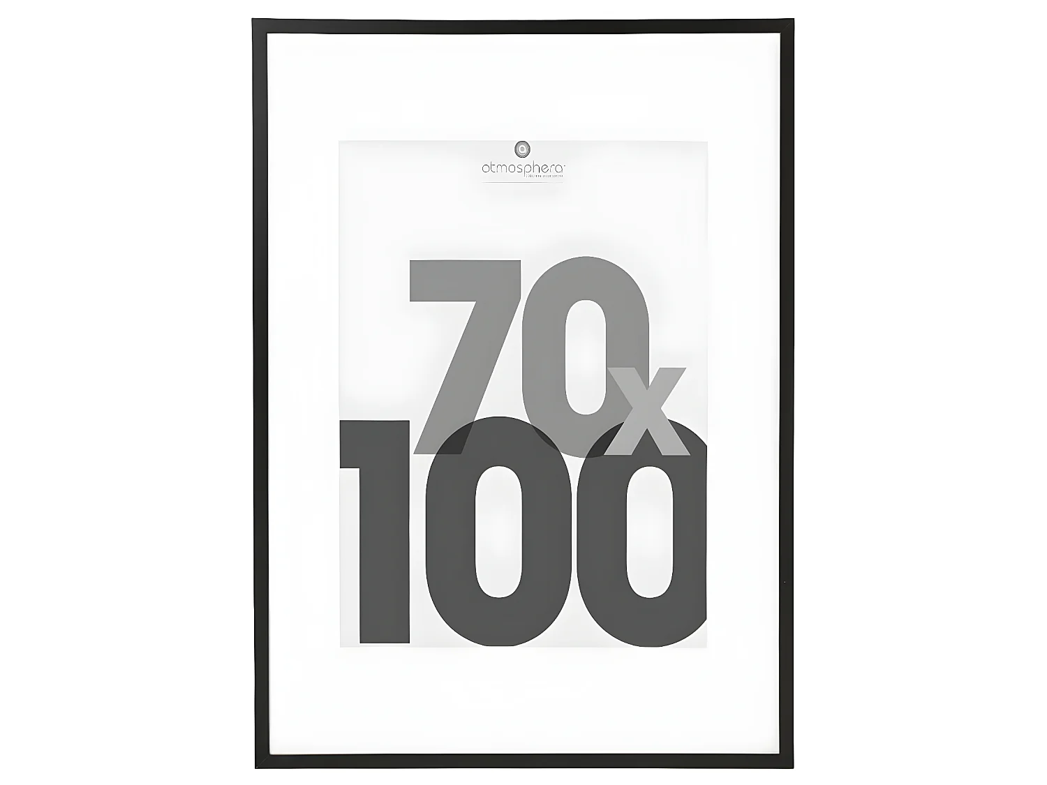 Cadre Photo Noir pour Photo 70 x 100 cm