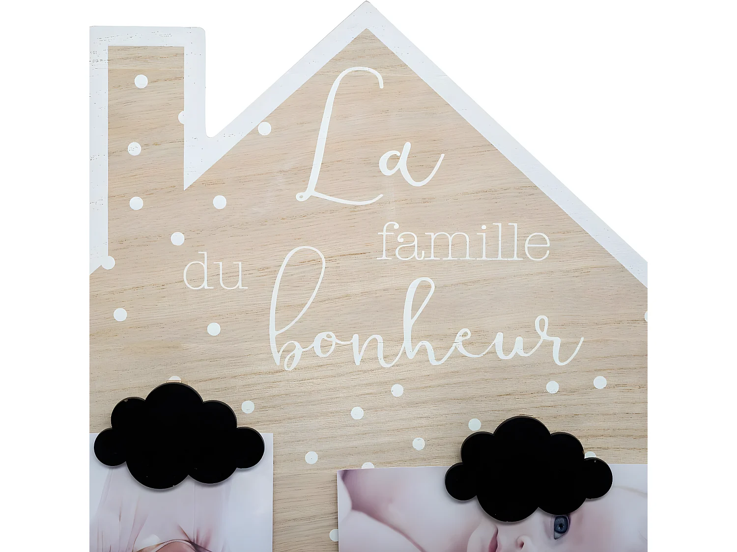 Pêle-mêle mural Maison Cadre 4 Photos