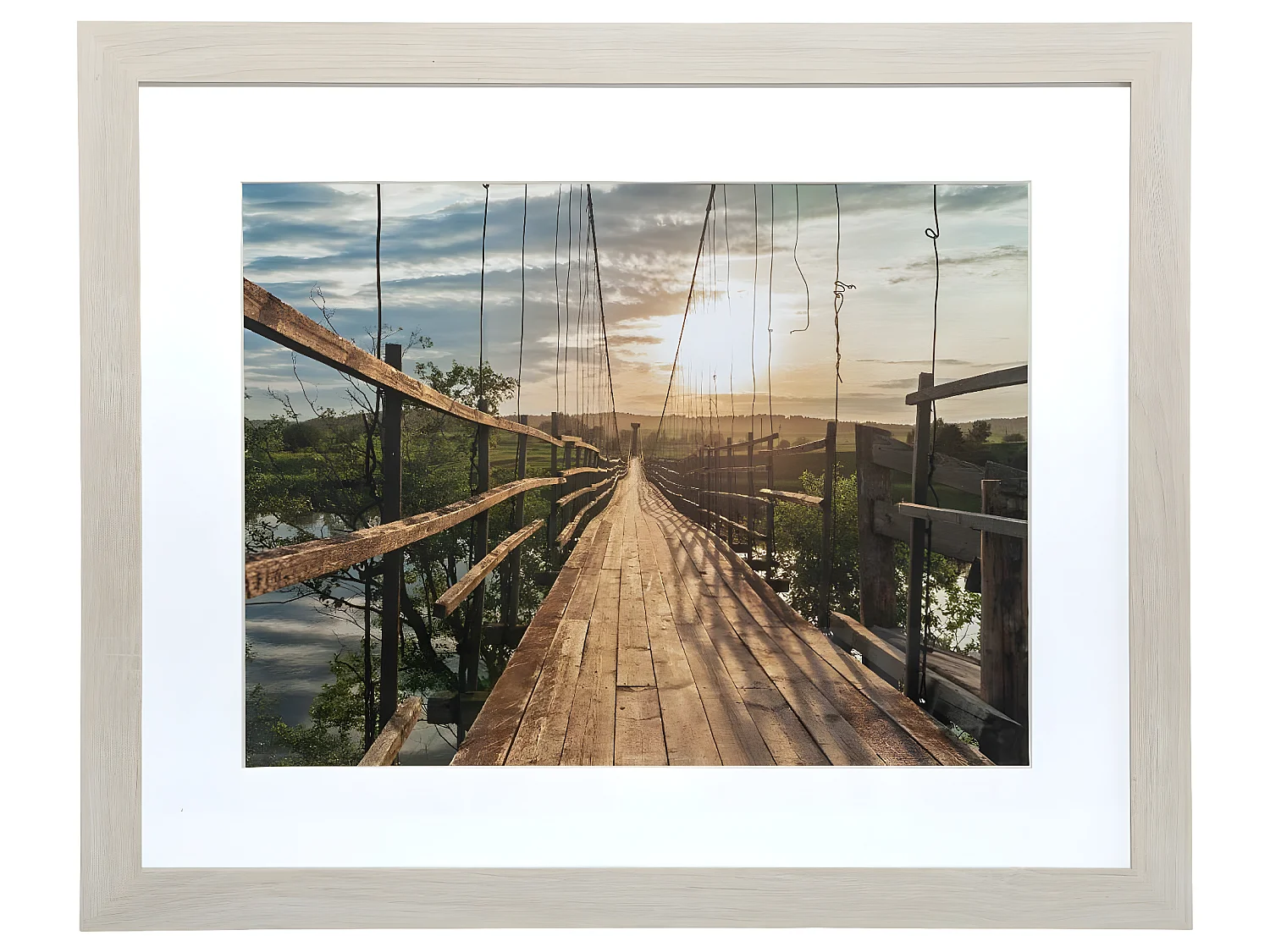 Cadre Photo en Bois et Verre pour Photo 40 x 50 cm