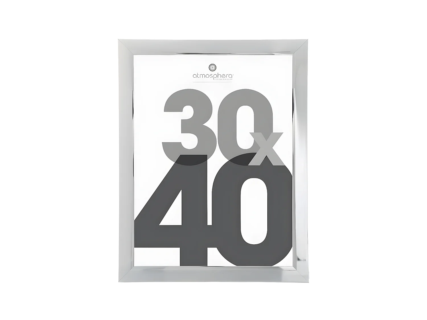 Cadre photo Argent pour Photo 30 x 40 cm