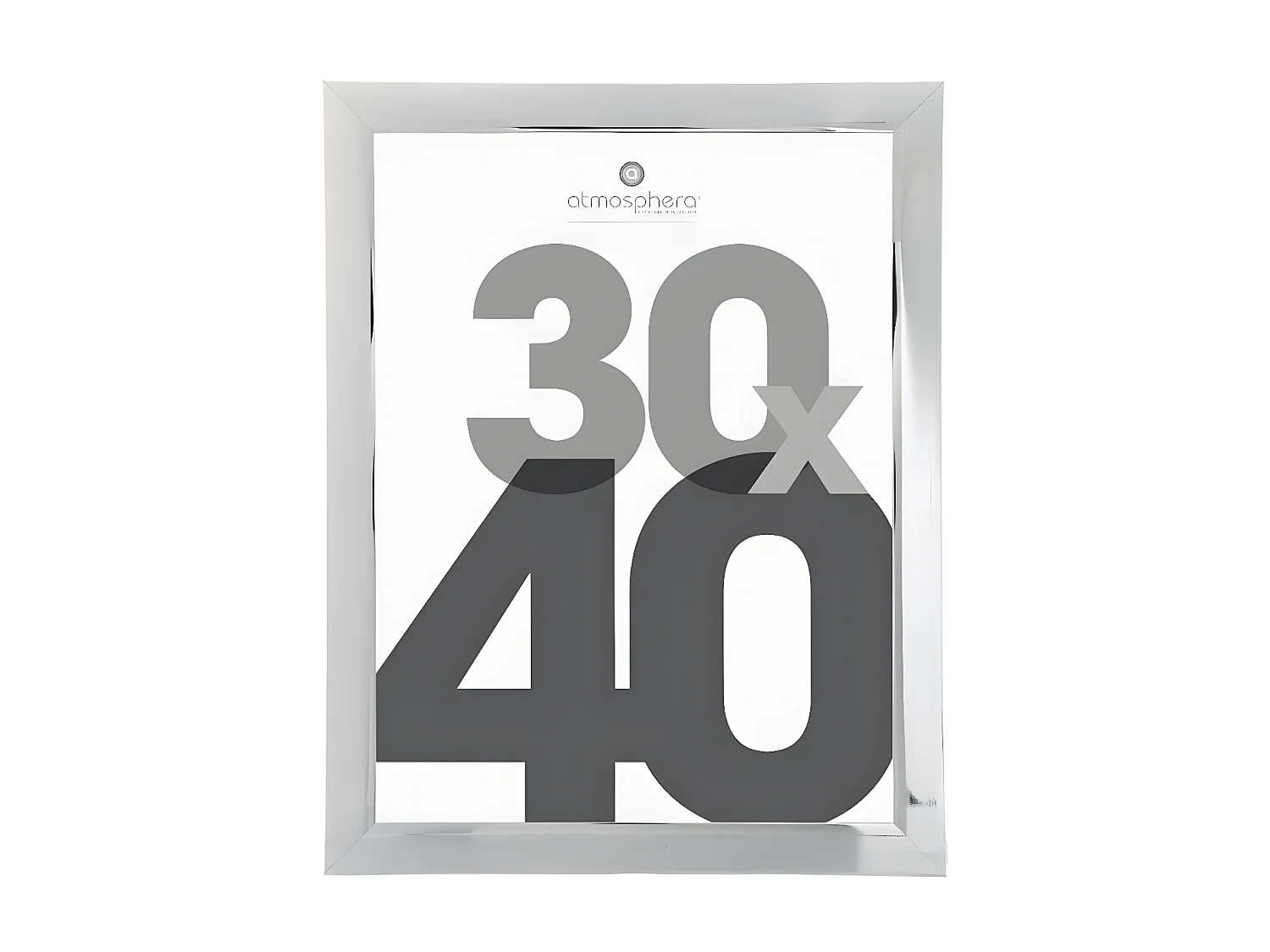 Cadre photo Argent pour Photo 30 x 40 cm