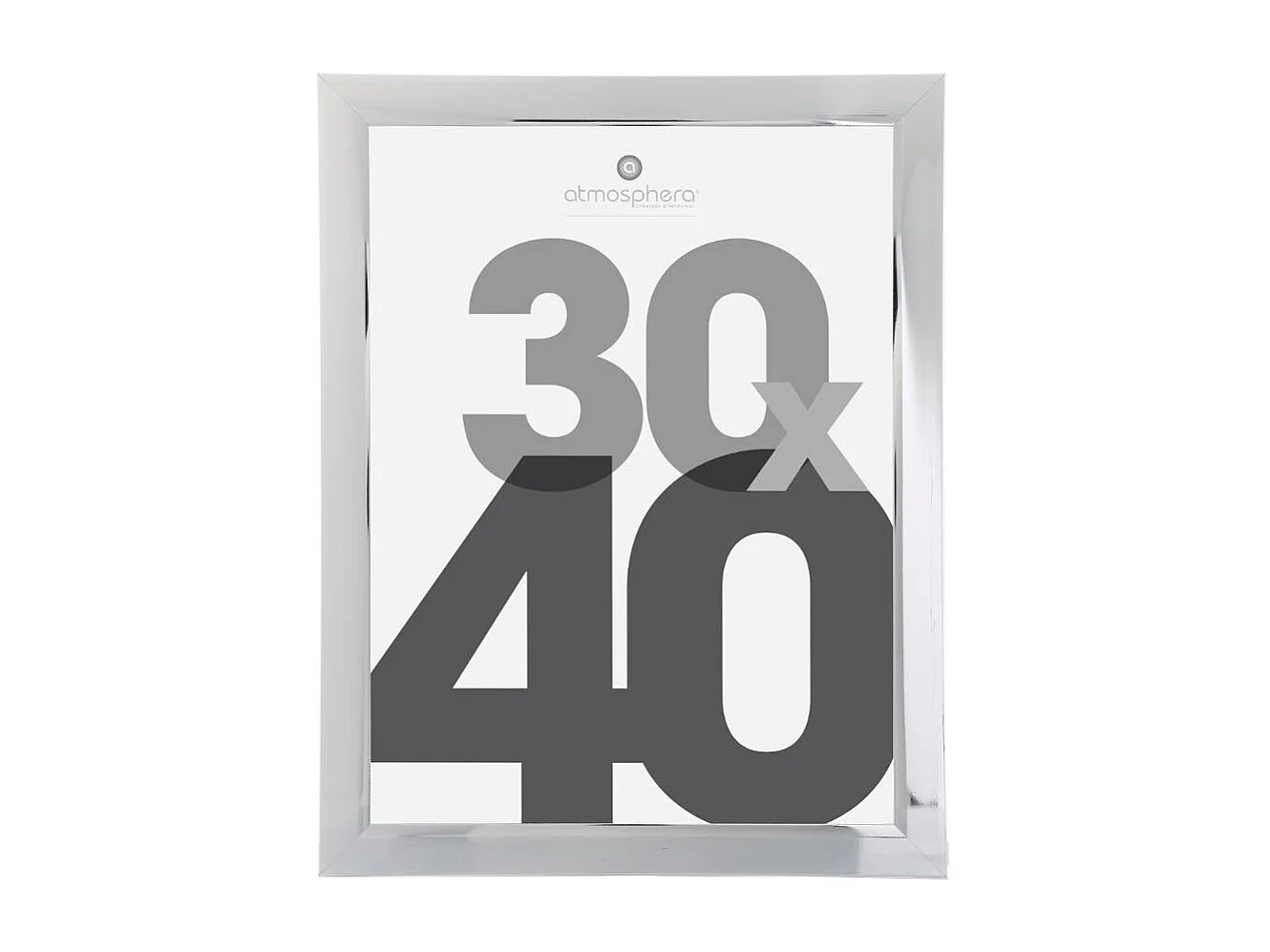 Cadre photo Argent pour Photo 30 x 40 cm