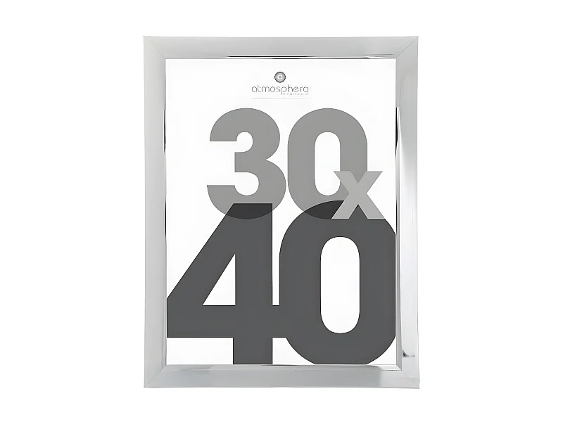 Cadre photo Argent pour Photo 30 x 40 cm