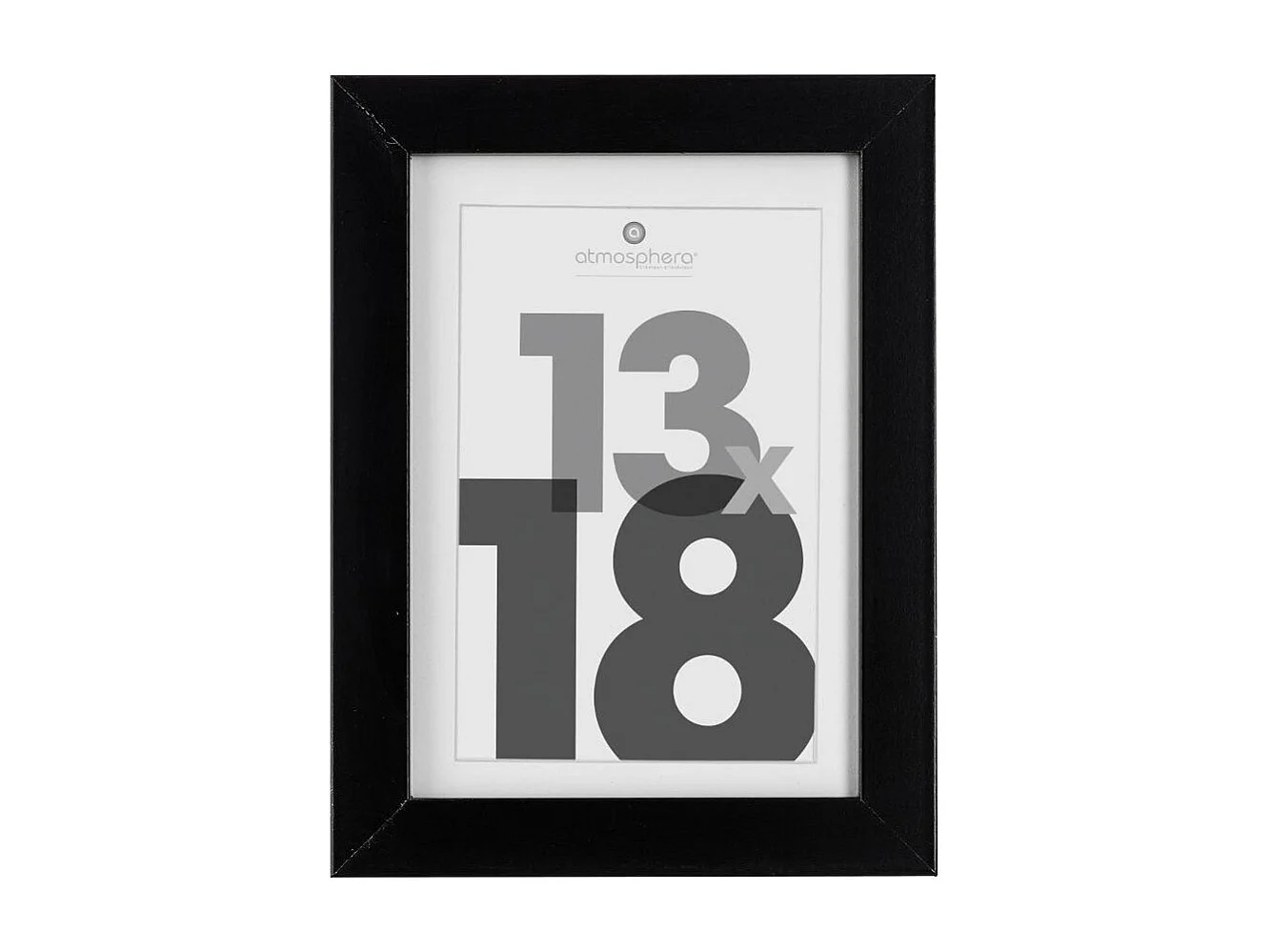 Cadre photo en Bois Noir pour Photo 13 x 18 cm