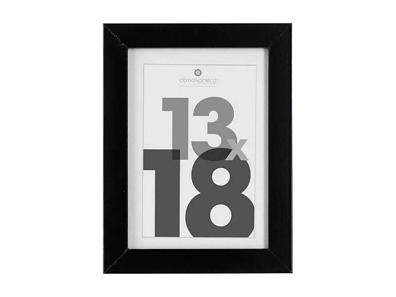 Cadre photo en Bois Noir pour Photo 13 x 18 cm