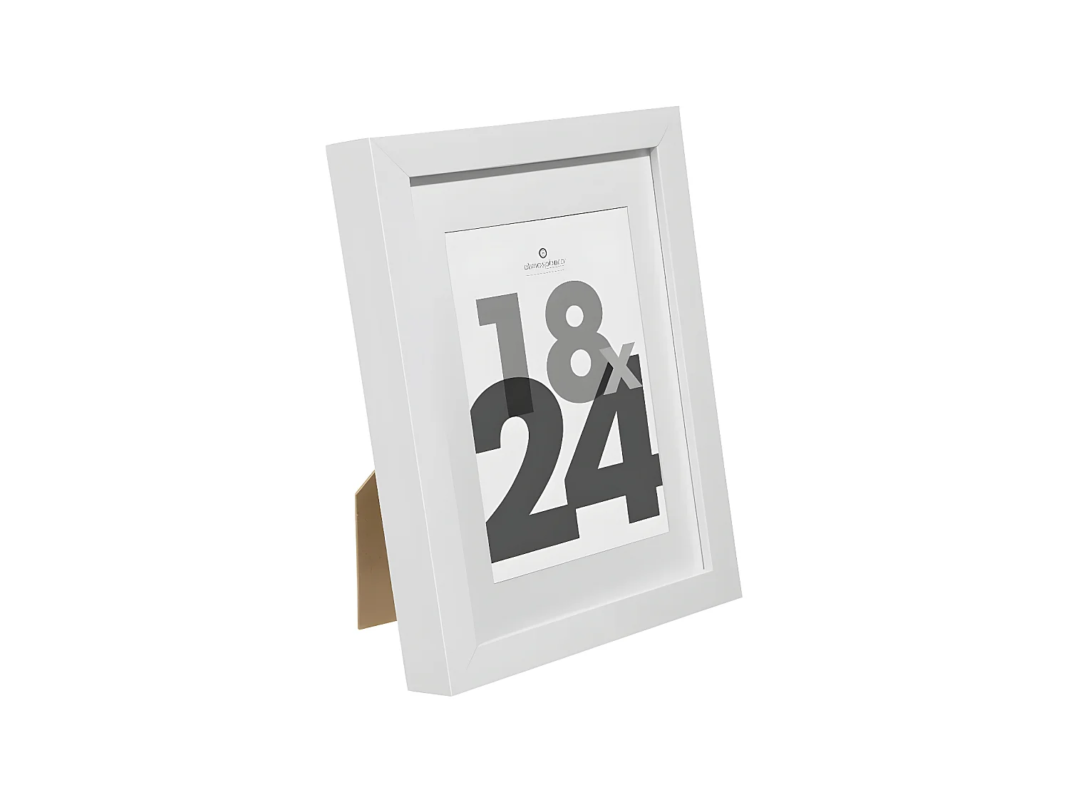 Cadre photo en Bois Blanc pour Photo 18 x 24 cm