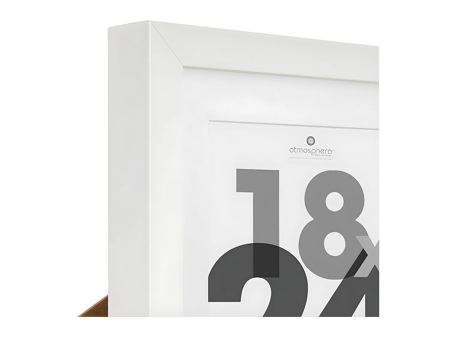 Cadre photo en Bois Blanc pour Photo 18 x 24 cm