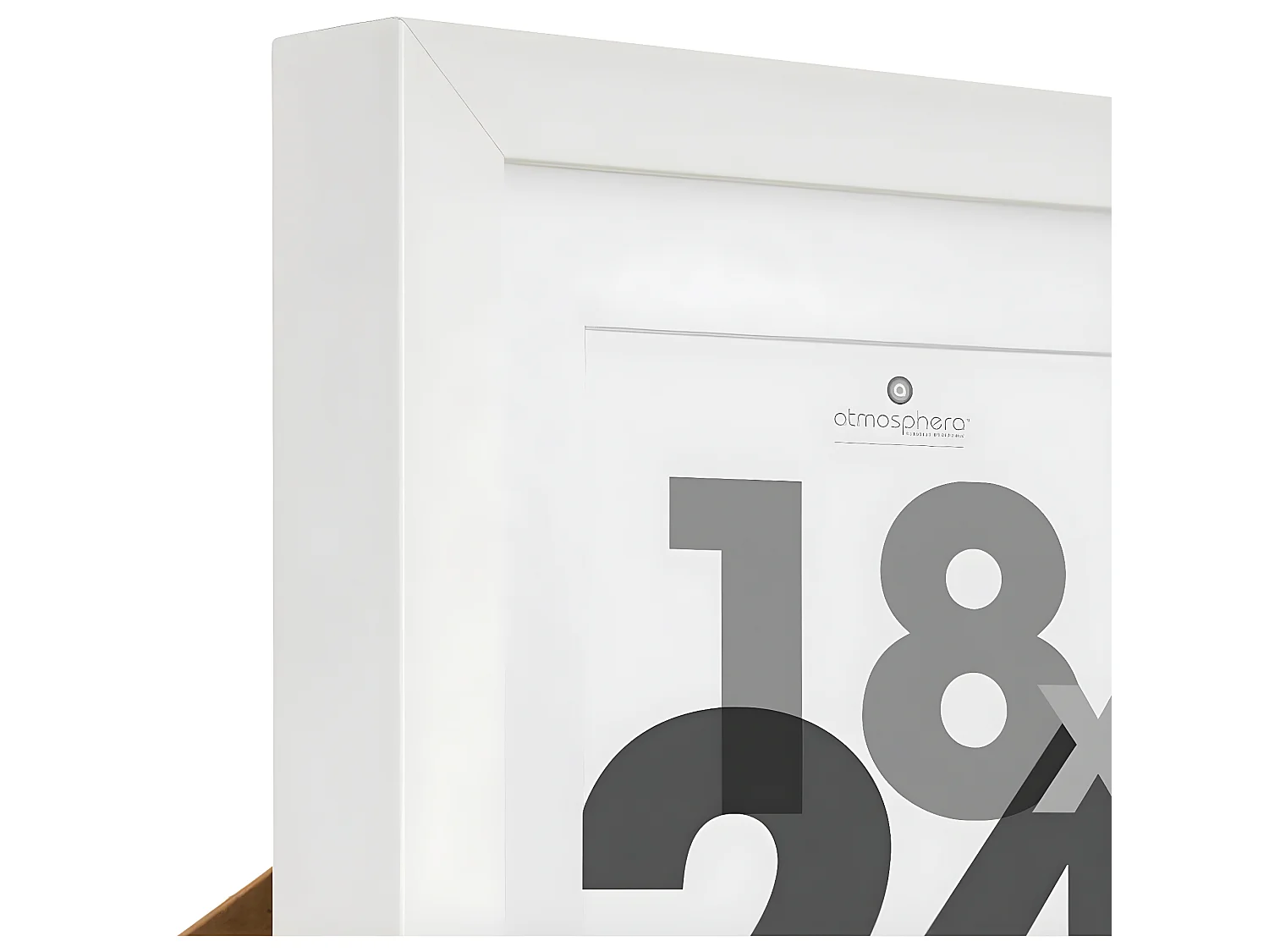 Cadre photo en Bois Blanc pour Photo 18 x 24 cm