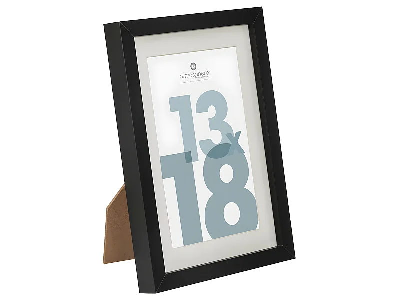 Cadre photo en Bois Noir pour Photo 13 x 18 cm