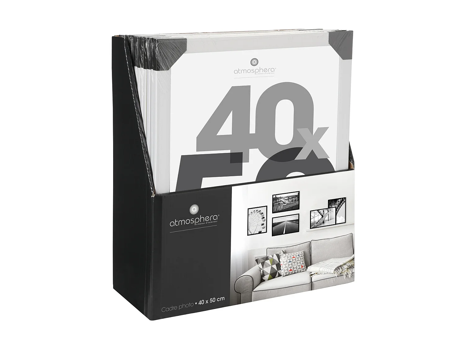 Cadre photo Blanc pour Photo 40 x 50 cm