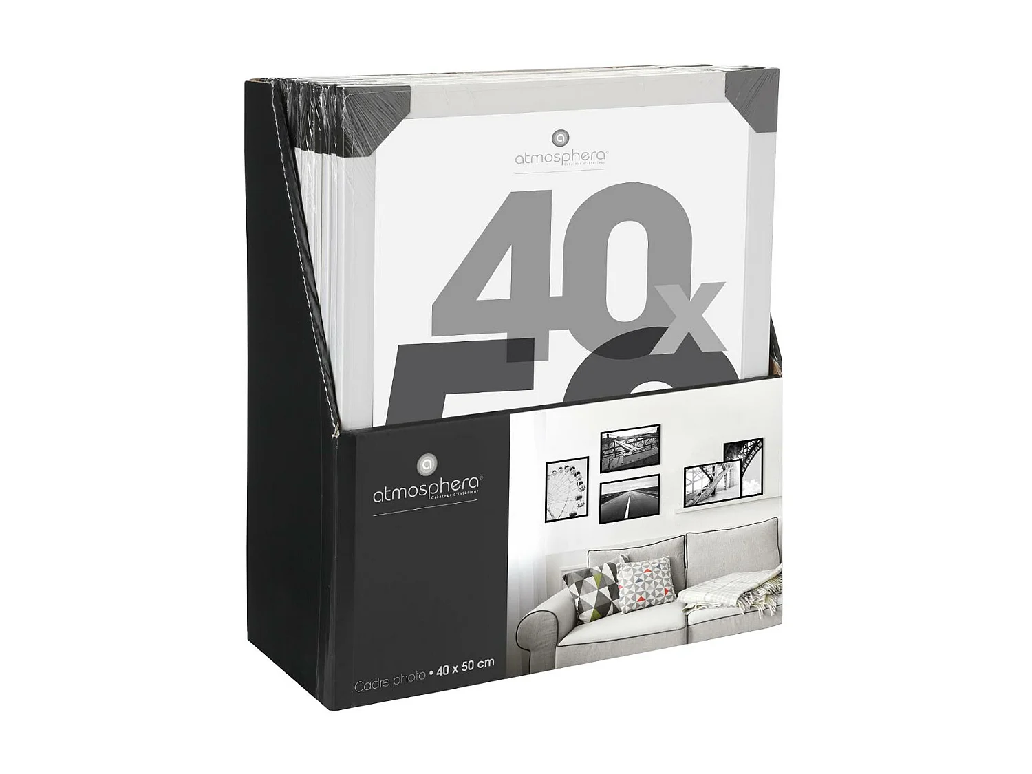 Cadre photo Blanc pour Photo 40 x 50 cm