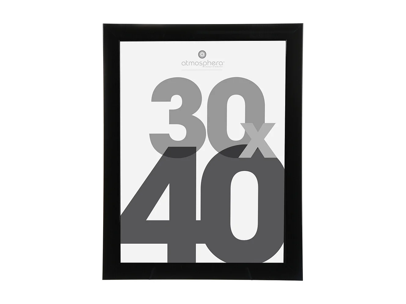 Cadre photo Noir pour Photo 30 x 40 cm