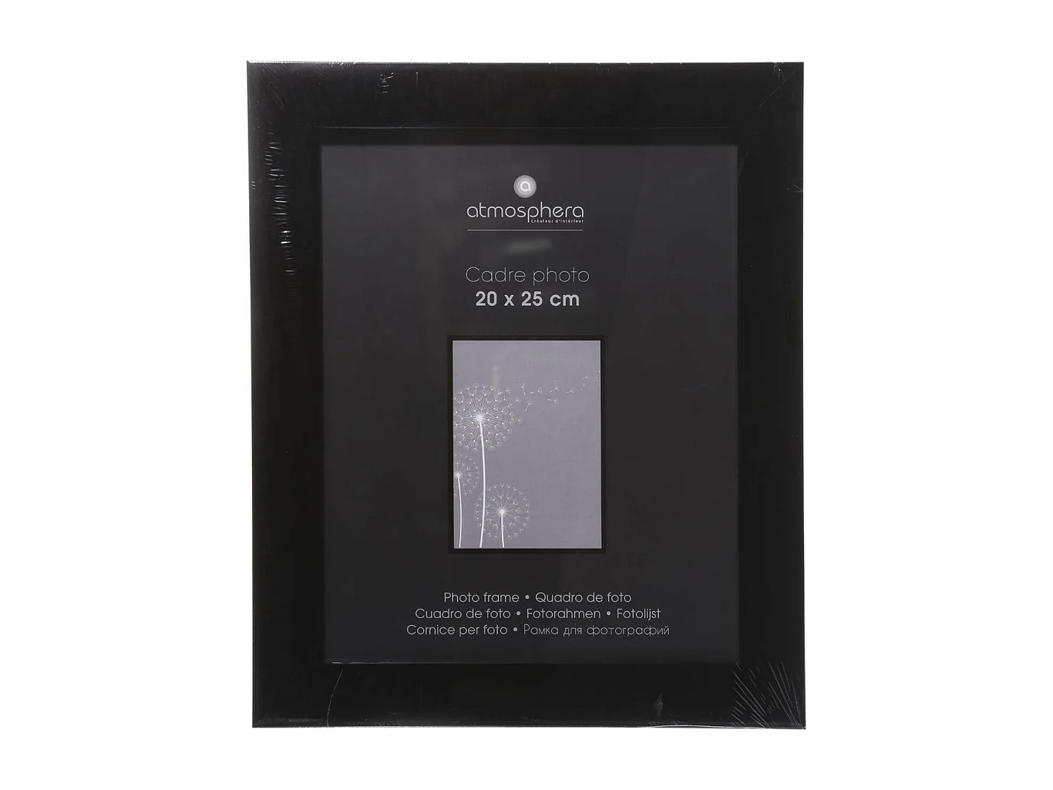 Cadre photo Noir pour Photo 20 x 25 cm